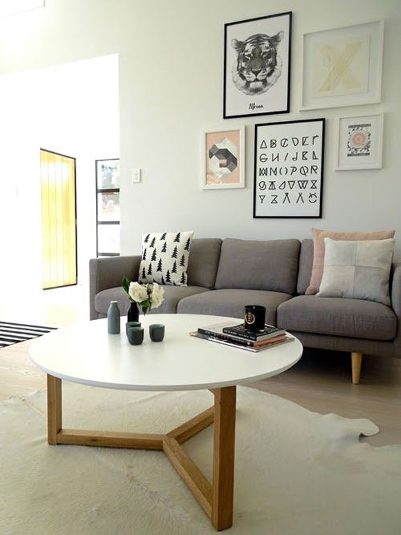 ronde salontafel