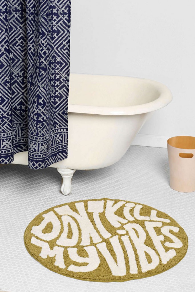 Trendy Badmatten van Urban Outfitters woonmooi