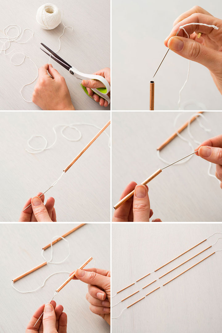 koperen bloempot diy