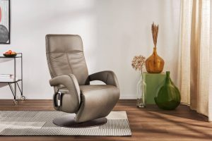 bruine elektrische relaxzetel